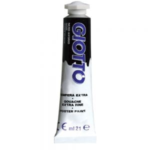 Tempera Giotto 21ml colore 24 Nero