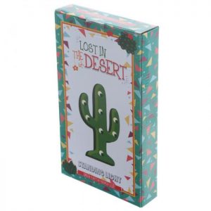 Decorazione con LED Cactus
