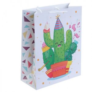 Sacchetto regalo Cactus