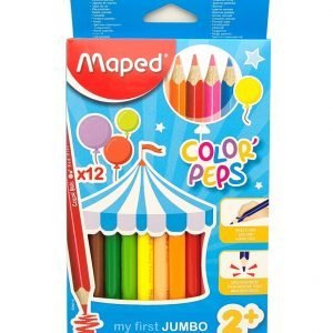 Matite colorate Maped Maxi Early Age scatola da 12