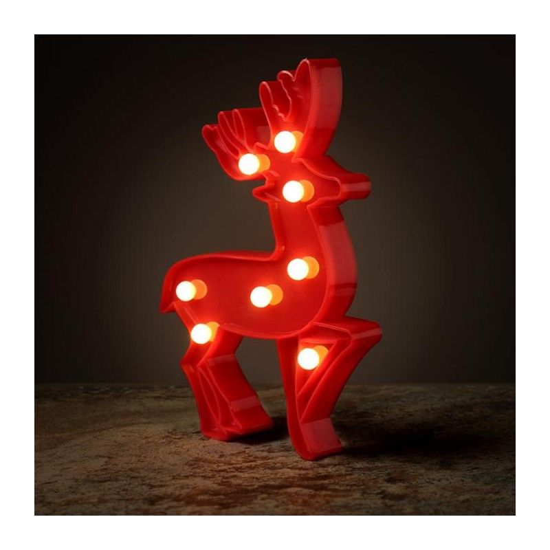 Decorazione con LED Renna