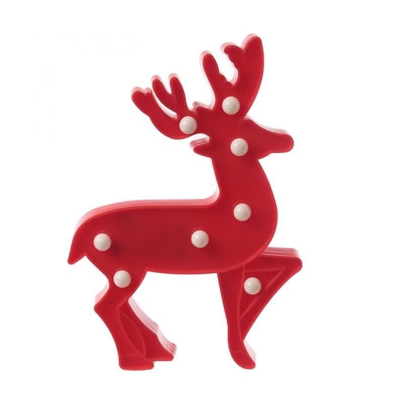 Decorazione con LED Renna