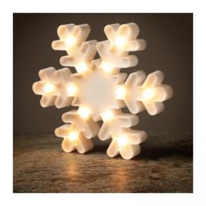 Decorazione con LED Fiocco di neve