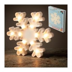 Decorazione con LED Fiocco di neve