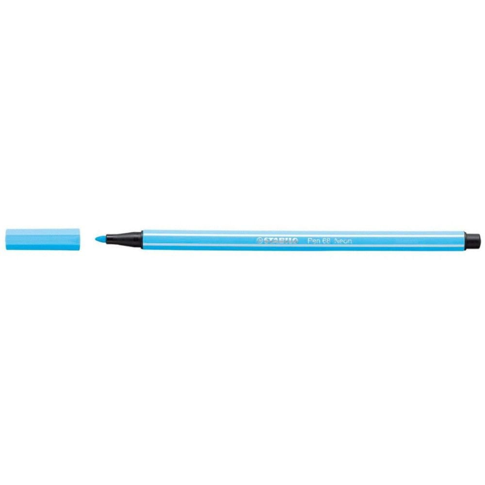Pennarello Pen68 neon 031 azzurro