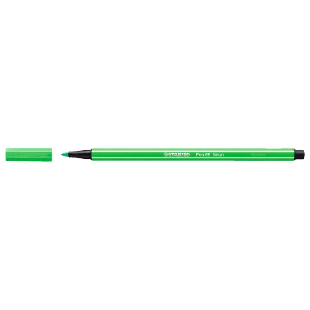 Pennarello Pen68 neon 033 verde