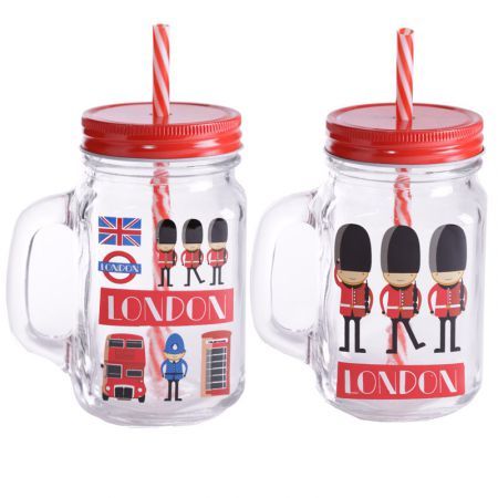 Bicchiere barattolo - Guardia reale