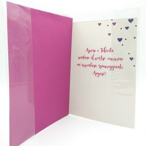 Biglietto auguri WOODSTOCK Matrimonio