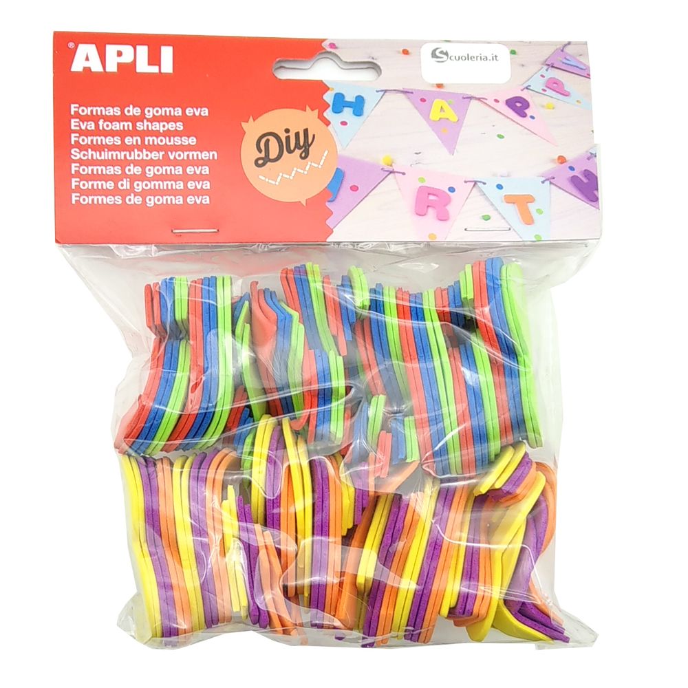 Gomma Eva 120 numeri assortiti