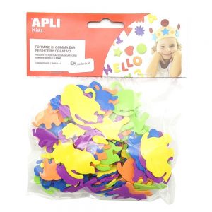 Gomma Eva 100 animali assortiti