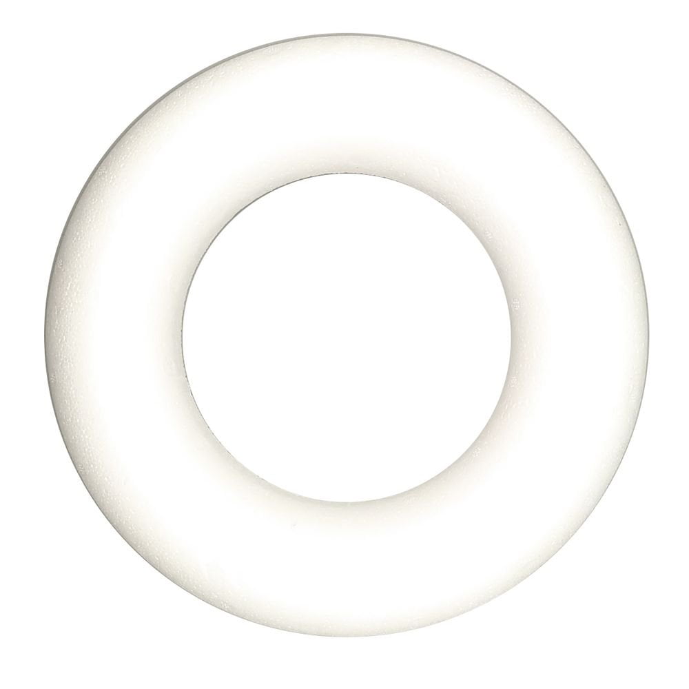 Forme in polistirolo - Corona base piatta diam. 25cm