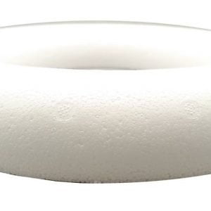Forme in polistirolo - Corona base piatta diam. 25cm