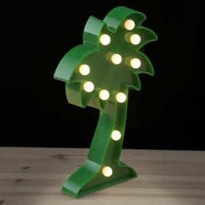 Decorazione con LED Palma