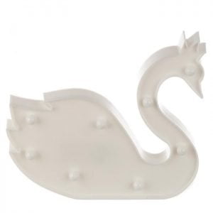 Decorazione con LED Cigno