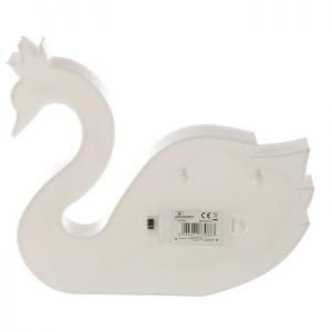 Decorazione con LED Cigno