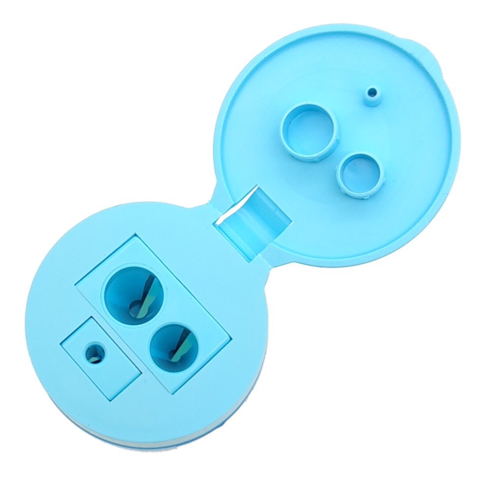 Scuoleria.it - Temperamatite ergonomico Easy mancini celeste