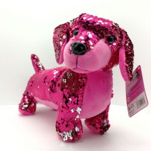 Scuoleria.it - Bassotto con paillettes reversibili fucsia