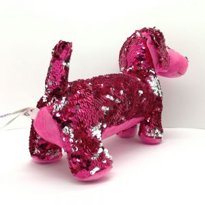 Scuoleria.it - Bassotto con paillettes reversibili fucsia