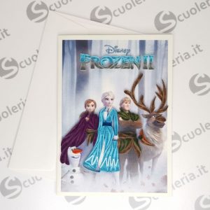 Biglietto auguri Origamo Quilling Frozen 2