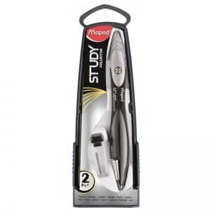 Scuoleria.it - Compasso STUDY collector nero/oro 2 pezzi mina