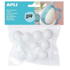 Forme in polistirolo - 10 Sfere 2,5 cm
