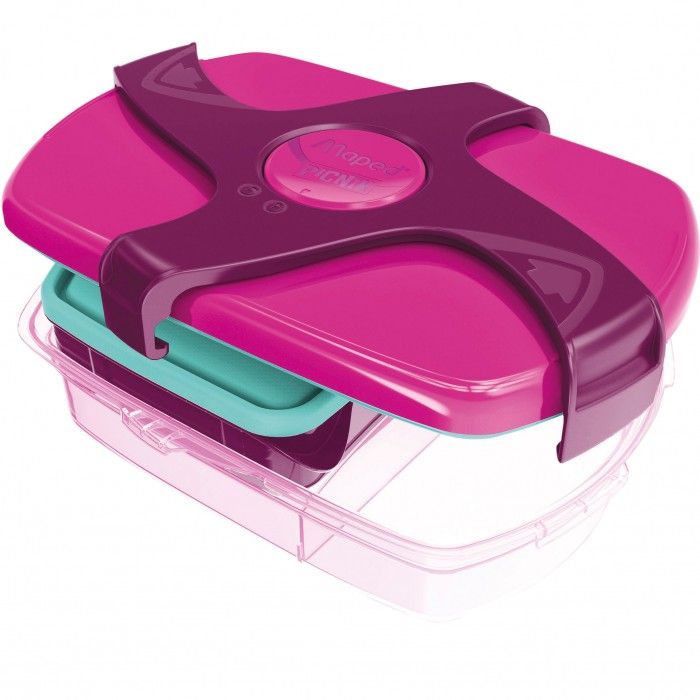 Scuoleria.it - Maped Portavivande per la scuola Lunch Box rosa