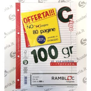 Scuoleria.it - Ricambio rinforzato Rambloc 100gr C