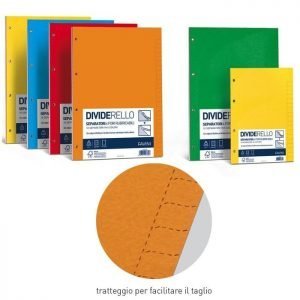Scuoleria.it - FAVINI Separatori divisori A5 Dividerello