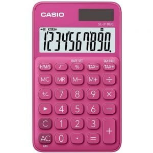 Calcolatrice Casio fucsia