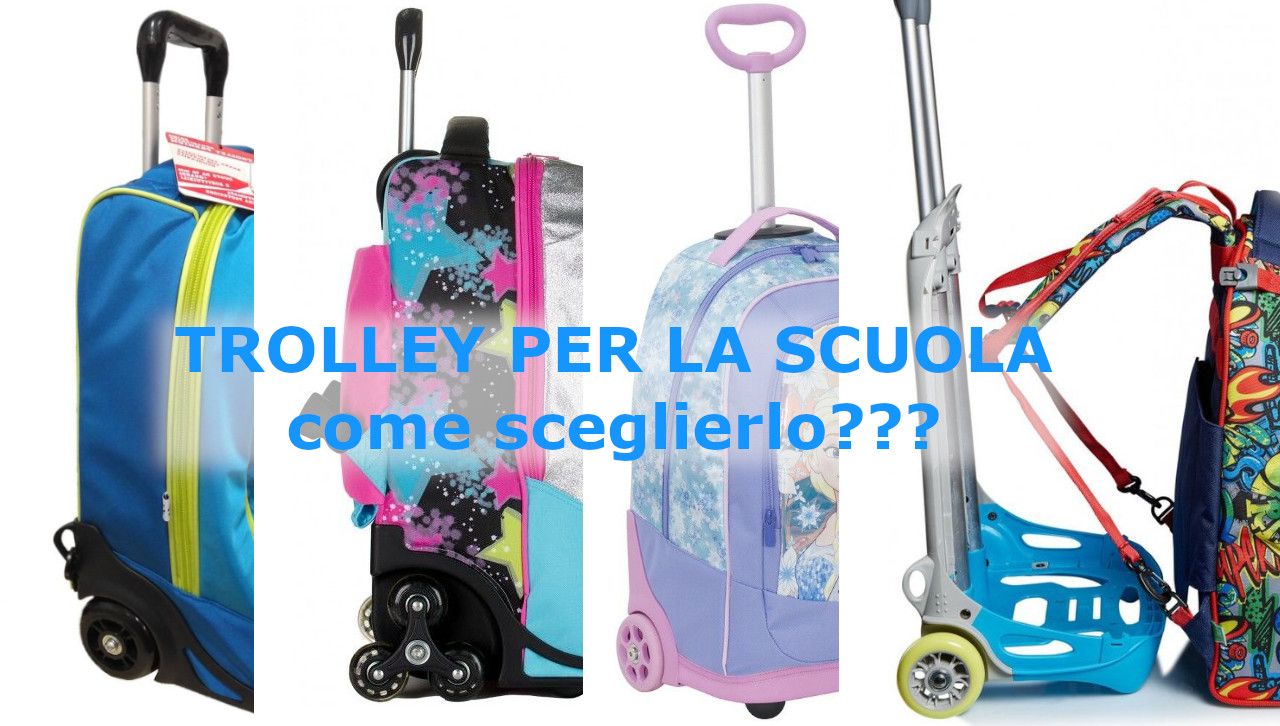Trolley per sales cartella scuola