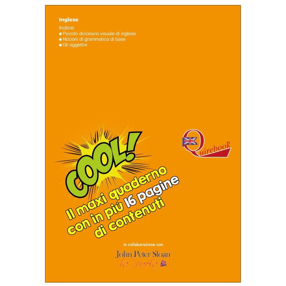 Scuoleria.it - Maxi quaderno didattico QUIREBOOK Inglese primaria