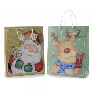 Scuoleria.it - Sacchetto regalo Babbo Natale / Renna