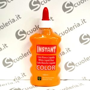 Scuoleria.it - Colla liquida per slime 180ml Color arancio