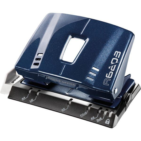 Perforatore 2 fori Advanced Blu