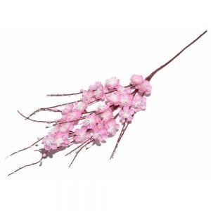 Ramo di fiori di pesco artificiale