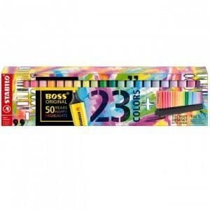 Set da scrivania 50° Stabilo Boss 23 colori