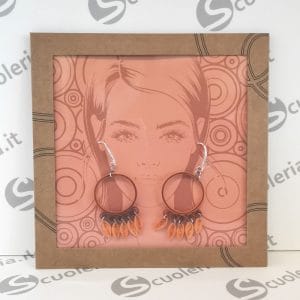 Orecchini in filigrana di carta model #2