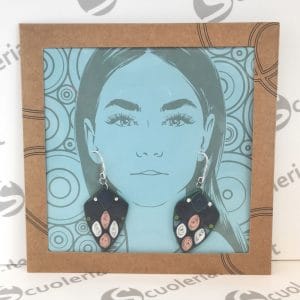 Orecchini in filigrana di carta model #4