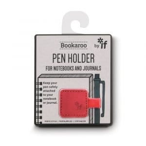 Portapenna adesivo Bookaroo Rosso