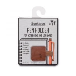 Portapenna adesivo Bookaroo Marrone