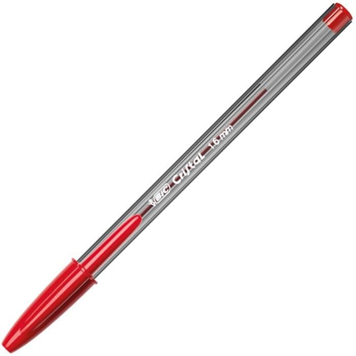 Bic Cristal Large rosso