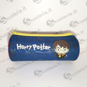 Astuccio tombolino Harry Potter blu
