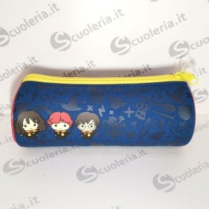 Astuccio tombolino Harry Potter blu