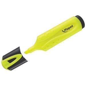 Evidenziatore Maped giallo