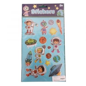 Stickers adesivi 3d morbidi sagomati spazio