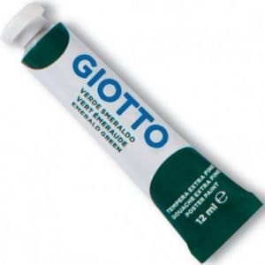 Tempera Giotto 12ml colore 14 verde smeraldo