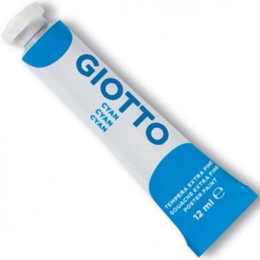 Tempera Giotto 12ml colore 15 cyan
