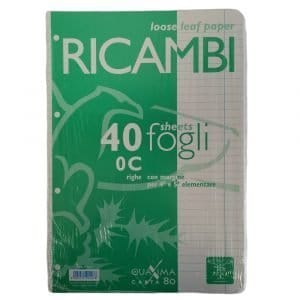 Ricambio per quaderni Pigna C