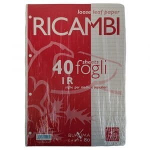 Ricambio per quaderni Pigna 1R