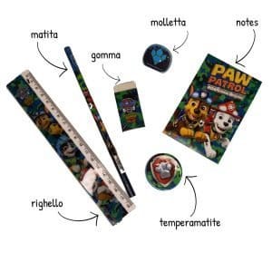 Set portapenne con accessori Paw Patrol